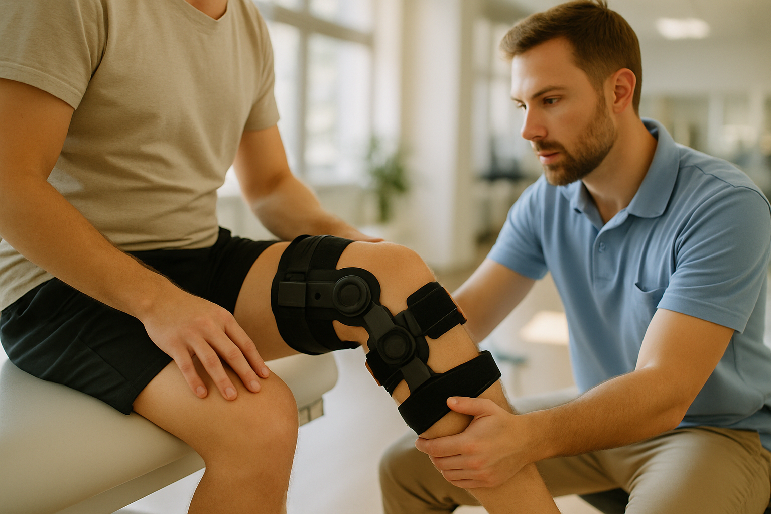 Knee injury rehabilitation therapy