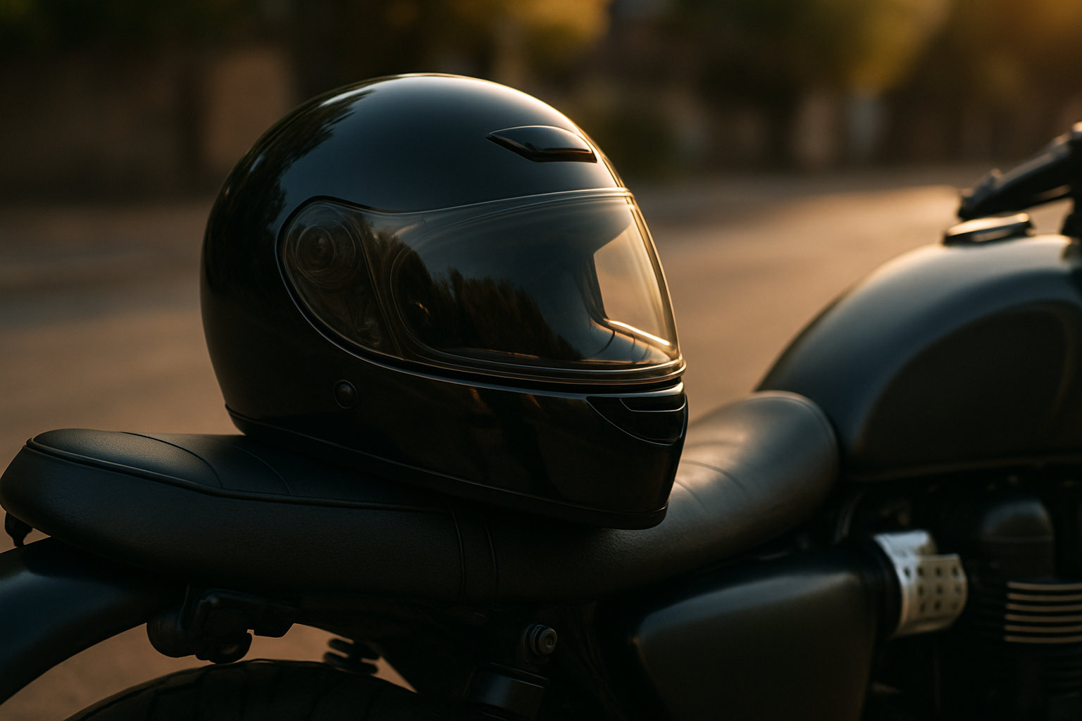 Motorcycle helmet